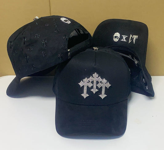 Dandy Black Color New/Era Model with 30-hole Embroidery Design