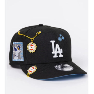 MLB Los Angeles Dodgers Team, Daigo Sogami, Snow Embroidery, New/Era American Hip-Hop Baseball Cap