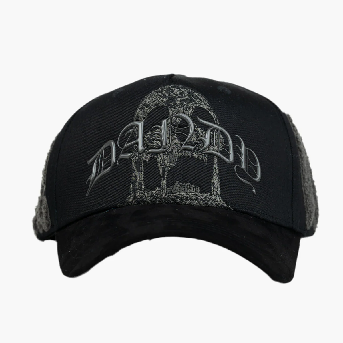 Black -Gorra Negro Dandy Hats  Plague - Special Designed Baseball Cap with Integrated Chip Scanning Cap - Special Edition Adjustable Brim Baseball Cap