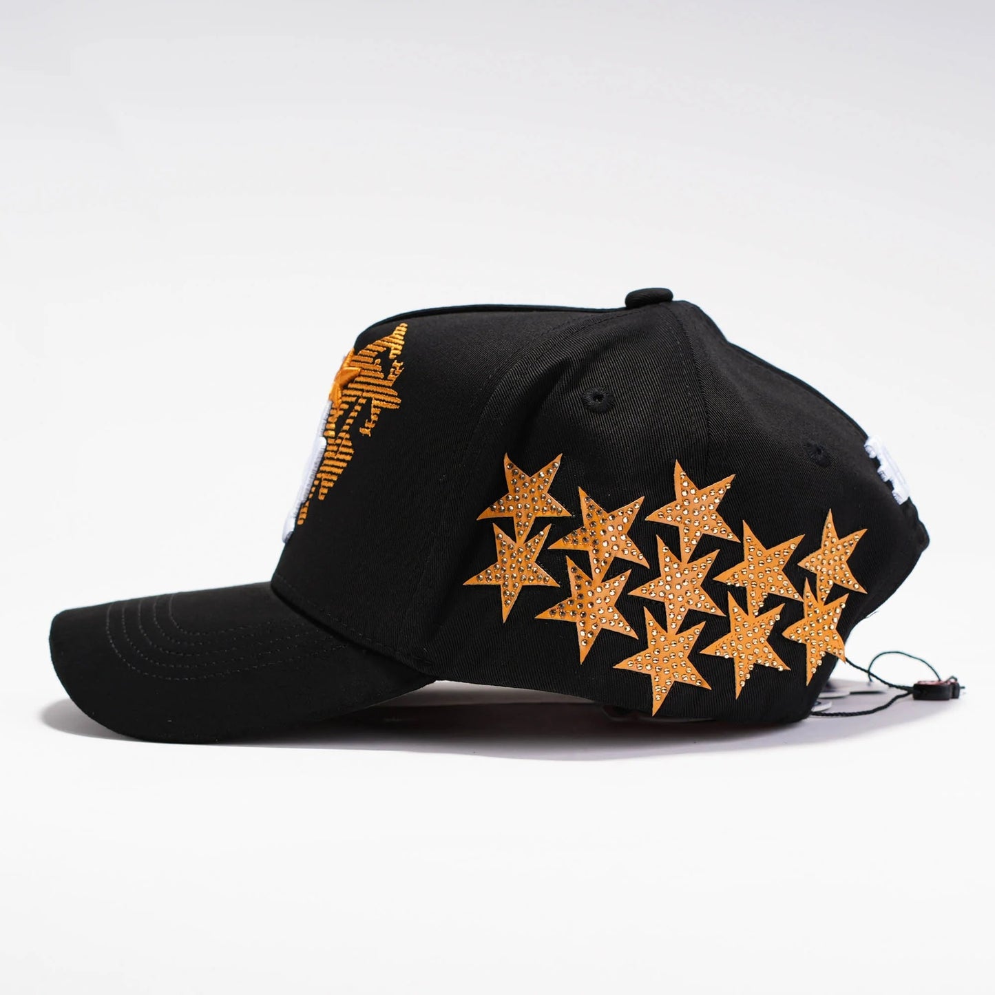 Major League Baseball in The United States - Los Angeles Dodgers - Dandy - with Star Embroidery Design - Black - Special Designed Baseball Cap - Integrated Chip Scanning Cap - Special Edition Adjustable Brim Baseball Cap