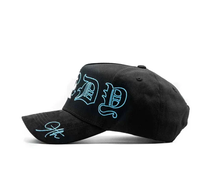 The Los Angeles Dodgers of The Major League Baseball in The United States - "9th Anniversary" Hats-Dandy - Hats Specially Designed with Worn-out Style, Hats Integrated with NFC Scanning Function, Special Edition Adjustable Brim Baseball Cap