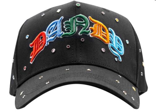 Black. Dandy Hats' 10th Anniversary Special Design Baseball Cap - Integrated Chip Scanning Cap - Special Edition Adjustable Cap with Tongue
