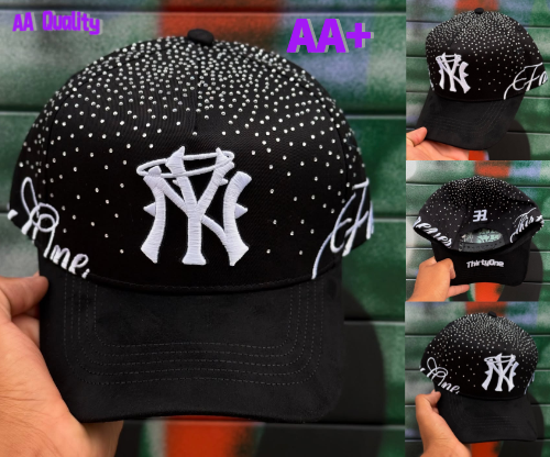 Major League Baseball in the United States - New York Yankees - Dandy - With diamond embroidery design - Black - Special designed baseball cap - Integrated chip scanning cap - Special edition adjustable brim baseball cap