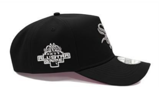 MLB Chicago Cubs team - Black and Gray Embroidered Rose - New/Era Baseball Cap