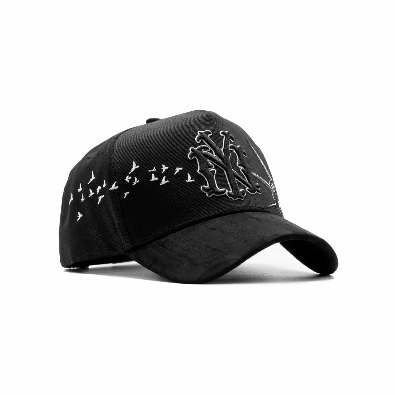 Major League Baseball - New York Yankees. Black. Dandy Hats I Love Ny Cap Negro Negro - A Specially Designed Baseball Cap with Integrated Chip Scanner. Special Edition Adjustable Brim Baseball Cap
