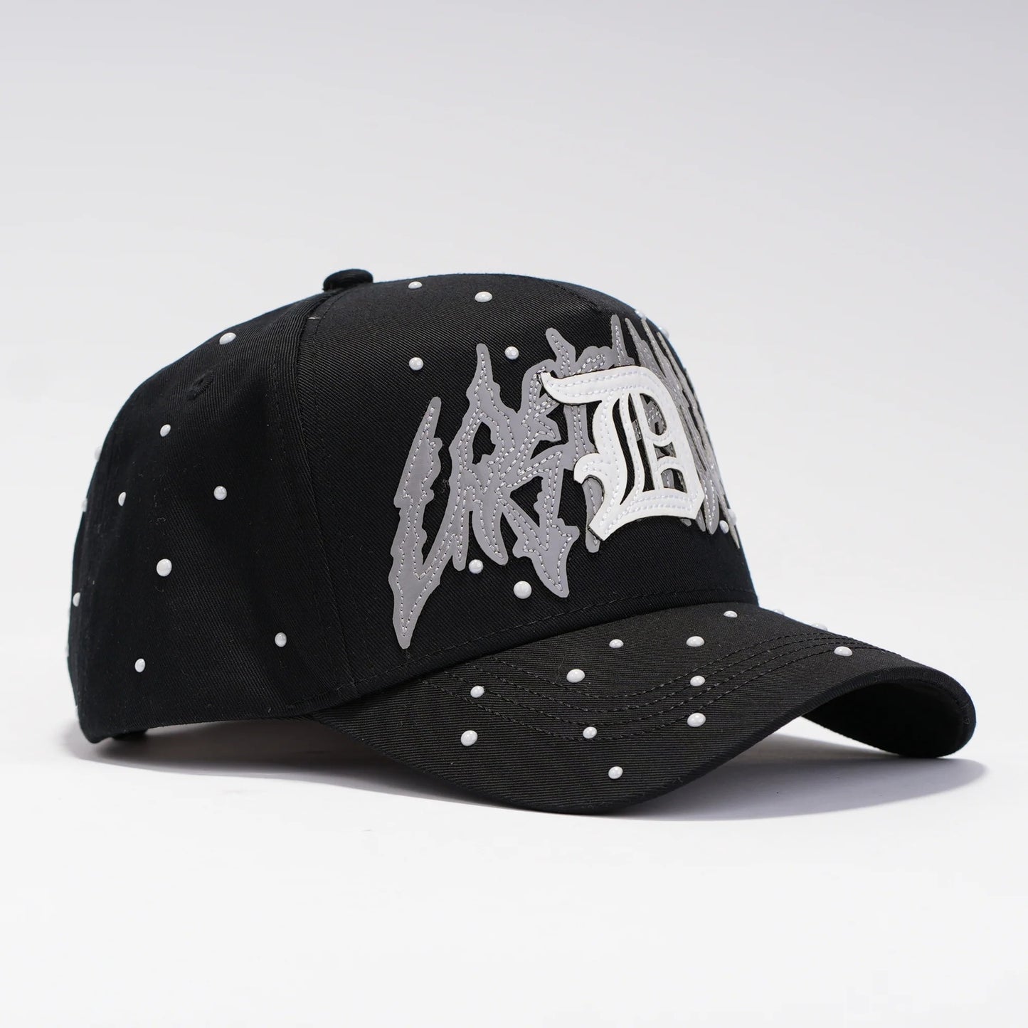 Major League Baseball of The United States - Gorra Lost Dandy Hats Original - Black - A Specially Designed Hat with Worn-out Style, Featuring An Integrated NFC Scanning Function, and A Special Adjustable Brim Baseball Cap