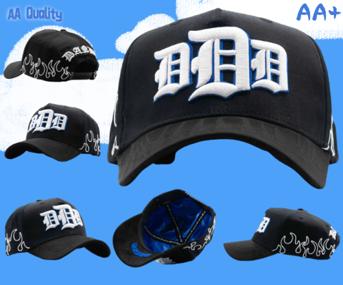 Dandy - Featuring Letter Embroidery Design, Black Color - Specially Designed Baseball Cap, Integrated Chip Scanning Cap, Special Edition Adjustable Brim Baseball Cap