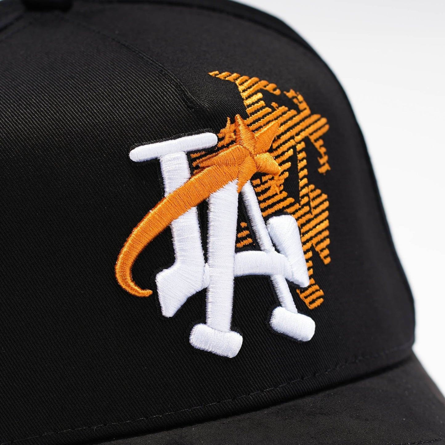 Major League Baseball in The United States - Los Angeles Dodgers - Dandy - with Star Embroidery Design - Black - Special Designed Baseball Cap - Integrated Chip Scanning Cap - Special Edition Adjustable Brim Baseball Cap