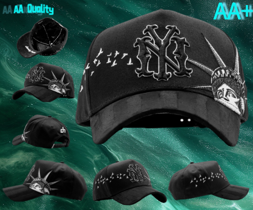 Major League Baseball - New York Yankees. Black. Dandy Hats I Love Ny Cap Negro Negro - A Specially Designed Baseball Cap with Integrated Chip Scanner. Special Edition Adjustable Brim Baseball Cap