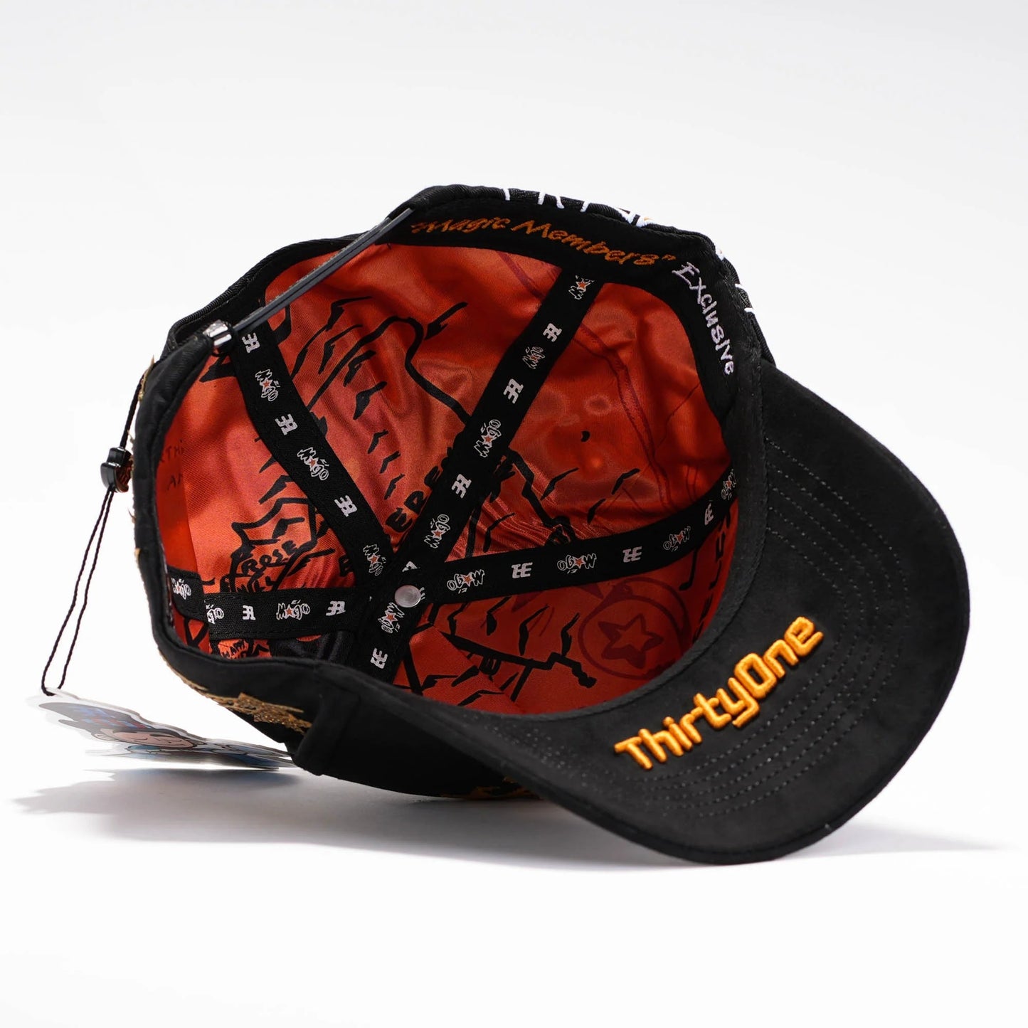 Major League Baseball in The United States - Los Angeles Dodgers - Dandy - with Star Embroidery Design - Black - Special Designed Baseball Cap - Integrated Chip Scanning Cap - Special Edition Adjustable Brim Baseball Cap