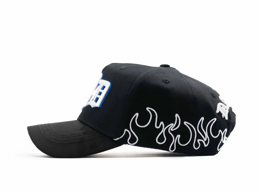 Dandy - Featuring Letter Embroidery Design, Black Color - Specially Designed Baseball Cap, Integrated Chip Scanning Cap, Special Edition Adjustable Brim Baseball Cap