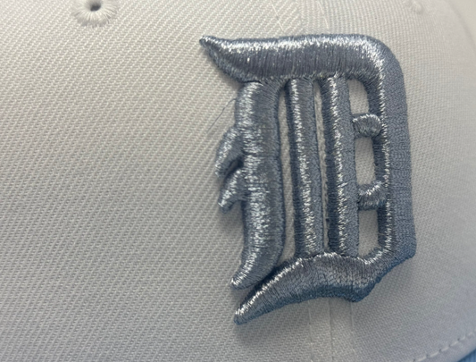 MLB Detroit Tigers Team in 1942 - New/Era Gray and Blue All-Weather Baseball Cap