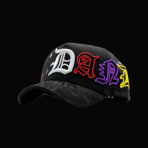 American Hip-hop Casual Outdoor Multi-purpose Baseball Cap in Colorful Series. Black Color. A Specially Designed Baseball Cap with NFC Scanning Function - Special Edition Adjustable Brim Baseball Cap