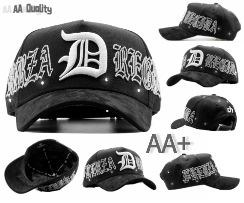 Dandy- X Regida Force “Crystals Force” Hats- Black - A Specially Designed Hat with A Unique Style, Featuring An Integrated NFC Scanning Function. A Special Adjustable Brim Baseball Cap
