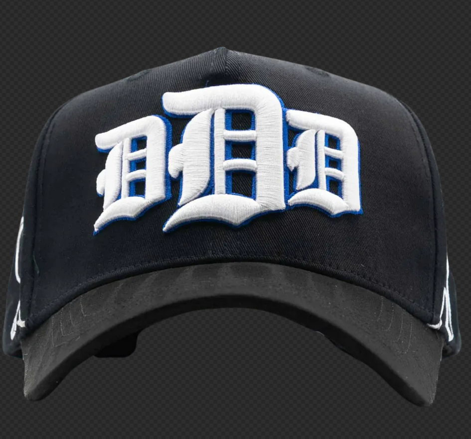 Dandy - Featuring Letter Embroidery Design, Black Color - Specially Designed Baseball Cap, Integrated Chip Scanning Cap, Special Edition Adjustable Brim Baseball Cap
