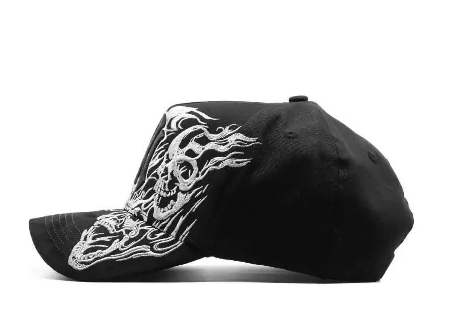Major League Baseball - New York Yankees. Black. Dandy NY Skeleton Hats - Specially Designed Baseball Caps with Integrated Chips, Special Edition Adjustable Brim Baseball Caps
