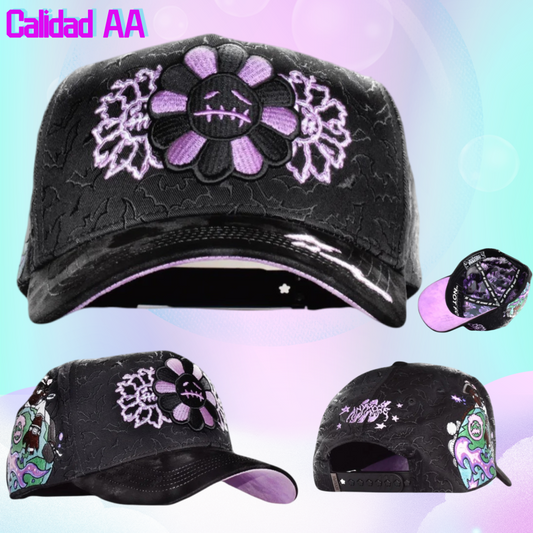 With Purple Sunflowers - Dandy