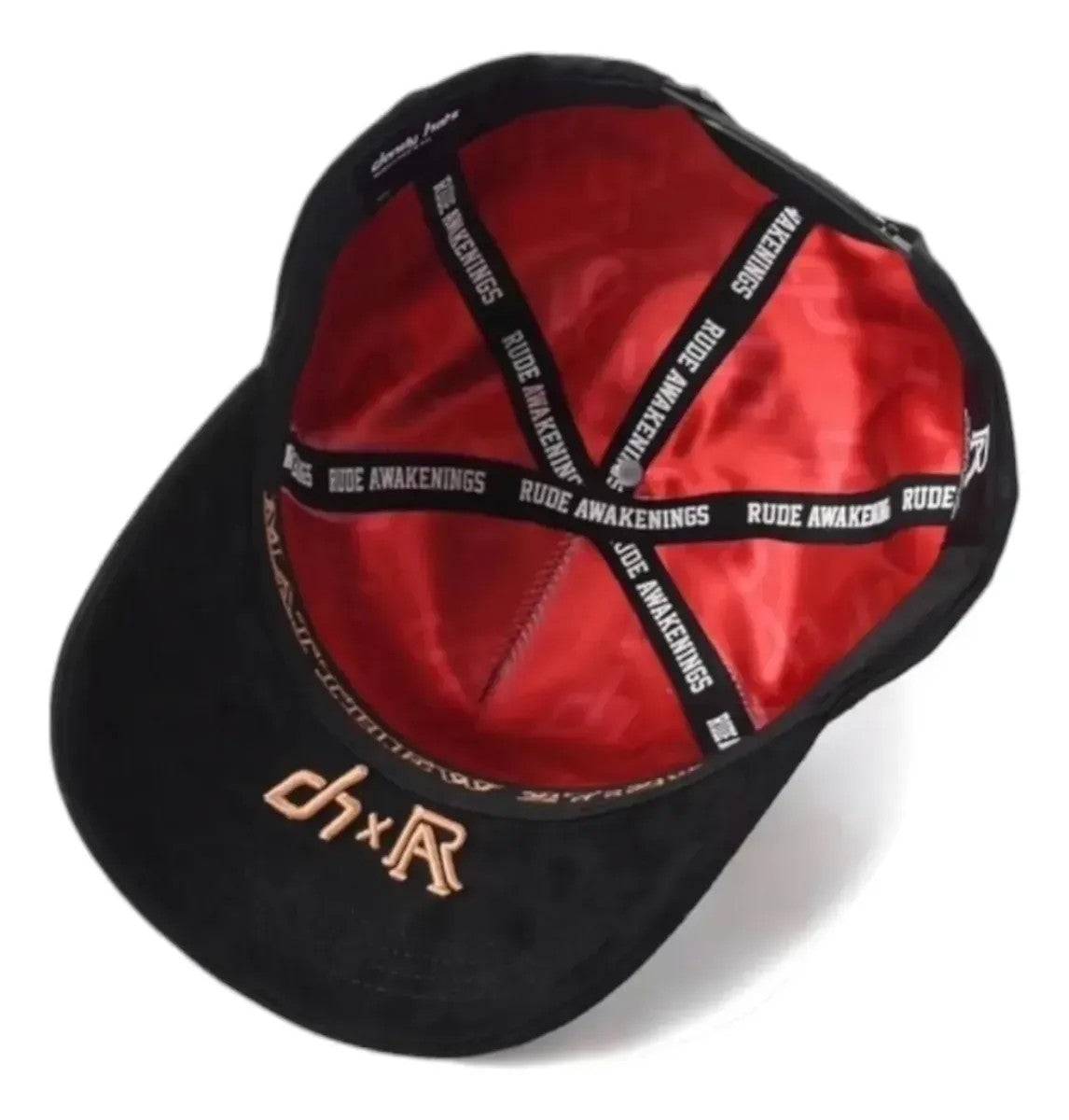 Dandy - X Rude Awakenings Gorra Jesus G5 - Black - A Specially Designed Hat with A Unique Style, Featuring An Integrated NFC Scanning Function. A Special Adjustable Brim Baseball Cap