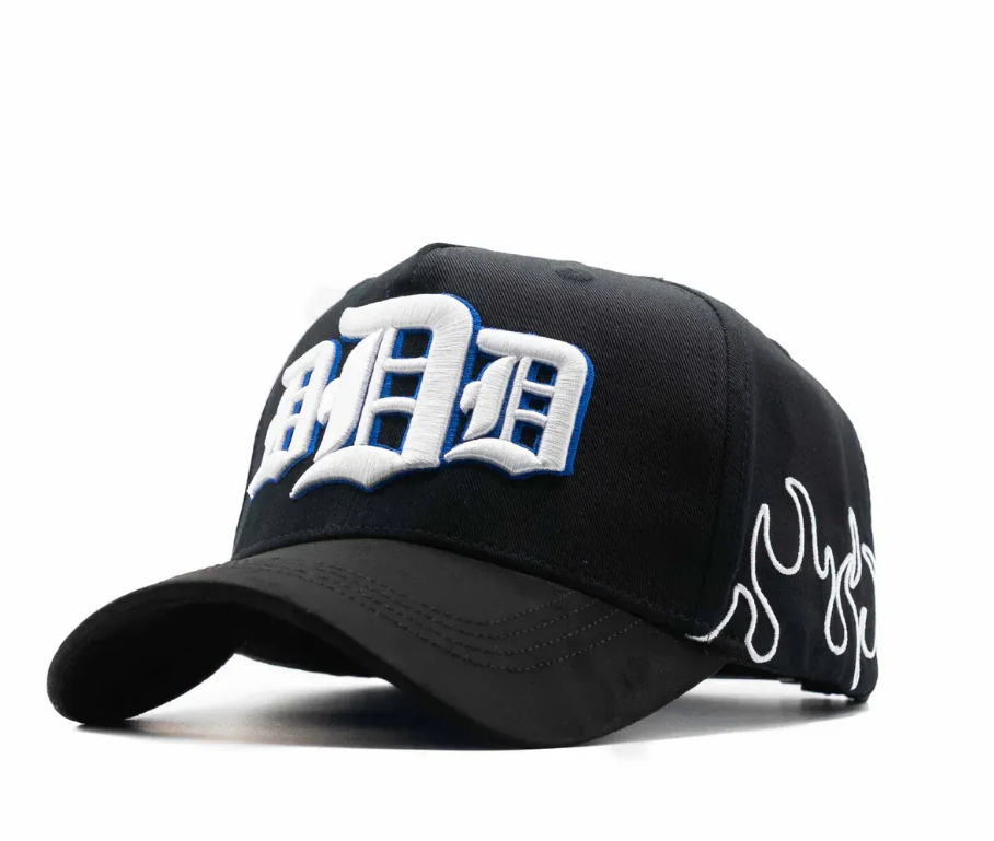 Dandy - Featuring Letter Embroidery Design, Black Color - Specially Designed Baseball Cap, Integrated Chip Scanning Cap, Special Edition Adjustable Brim Baseball Cap