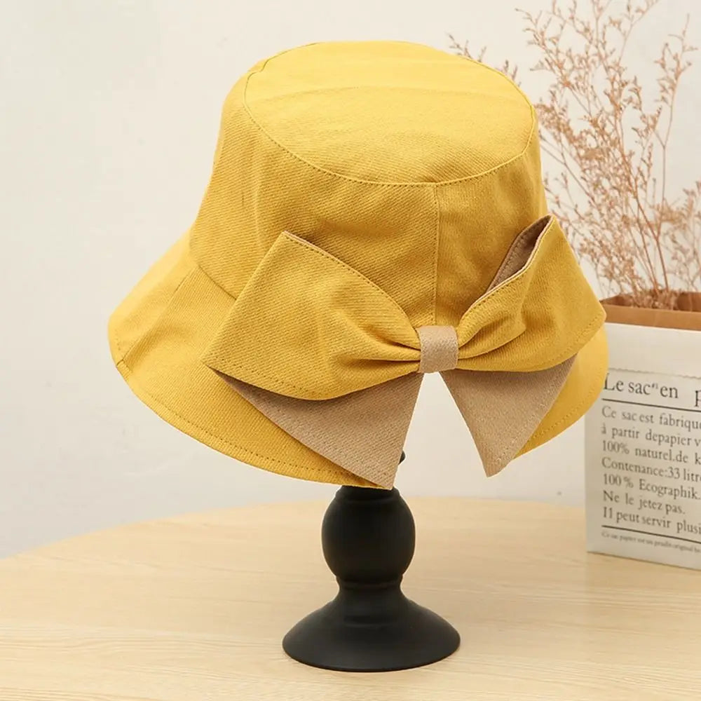Women Cotton Fabric Cotton Bucket Hats New 10 Colors Unisex Sunbonnet Cap Women Summer Hat Outdoor Fisherman Hat