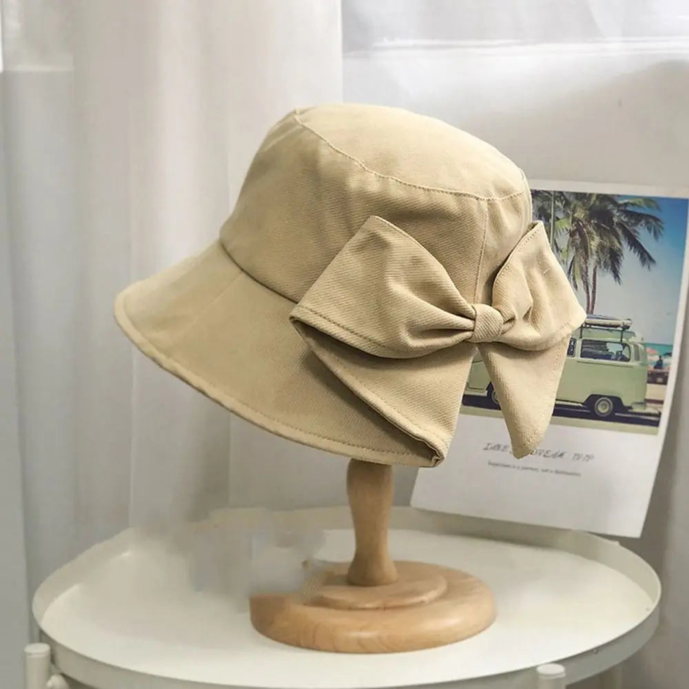 Women Cotton Fabric Cotton Bucket Hats New 10 Colors Unisex Sunbonnet Cap Women Summer Hat Outdoor Fisherman Hat