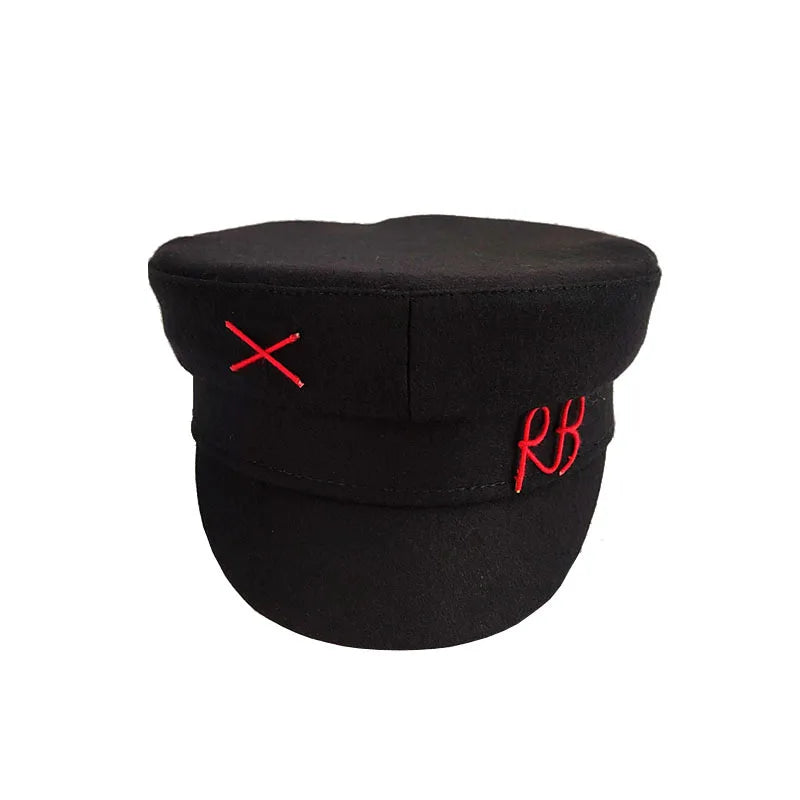 Brand Octagonal Hats for Women Ladies Letters Military Cap French Luxury Pink Newsboy Hat Monogram-embellished Baker Boy Gorras