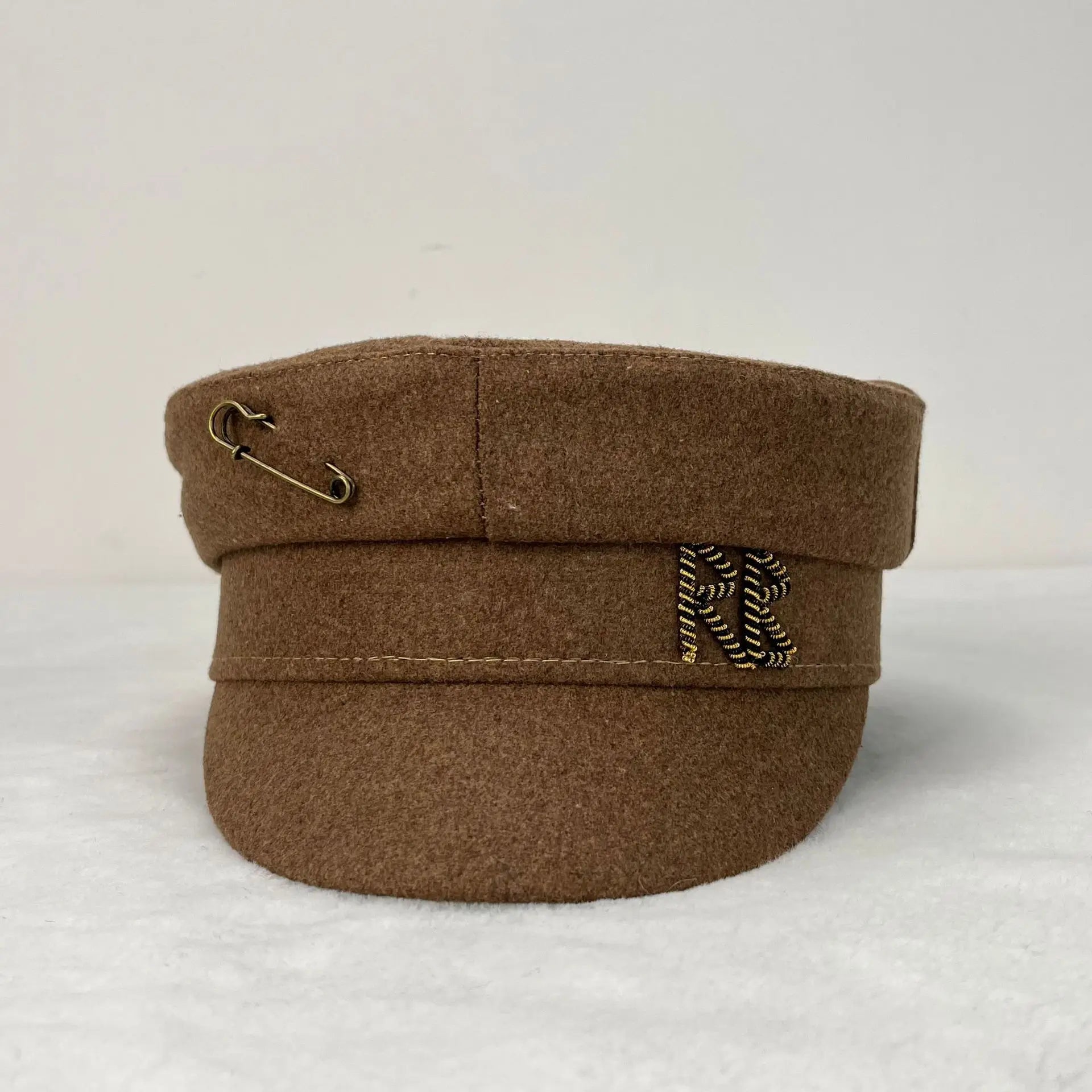 Brand Octagonal Hats for Women Ladies Letters Military Cap French Luxury Pink Newsboy Hat Monogram-embellished Baker Boy Gorras