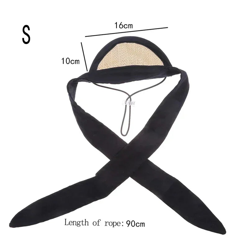Summer Pet Cat Dog Hats For puppyTeddy Sun Protection Hat Adjustable Rope Photo Travel Pet Birthday Fashion Puppy Cap Supplies