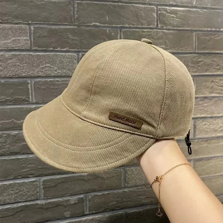 Adjustable Cotton  Women's Foldable Sunhat with Sunscreen UV Protection Ideal for Summer Outdoor Beach Fisherman Hat