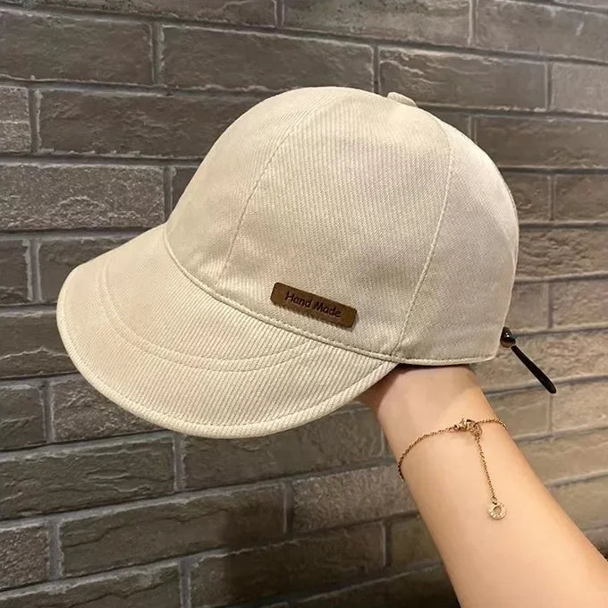 Adjustable Cotton  Women's Foldable Sunhat with Sunscreen UV Protection Ideal for Summer Outdoor Beach Fisherman Hat