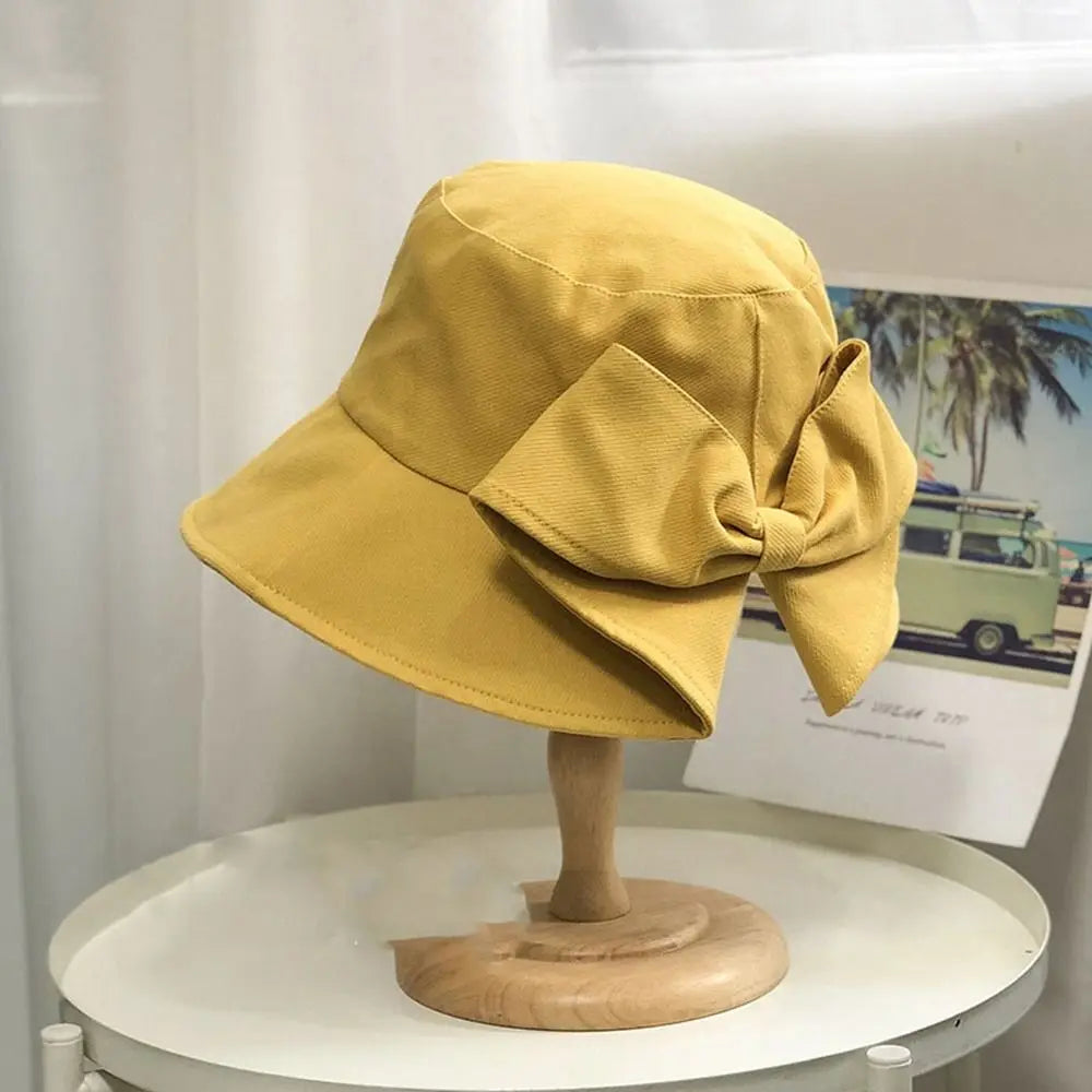 Women Cotton Fabric Cotton Bucket Hats New 10 Colors Unisex Sunbonnet Cap Women Summer Hat Outdoor Fisherman Hat