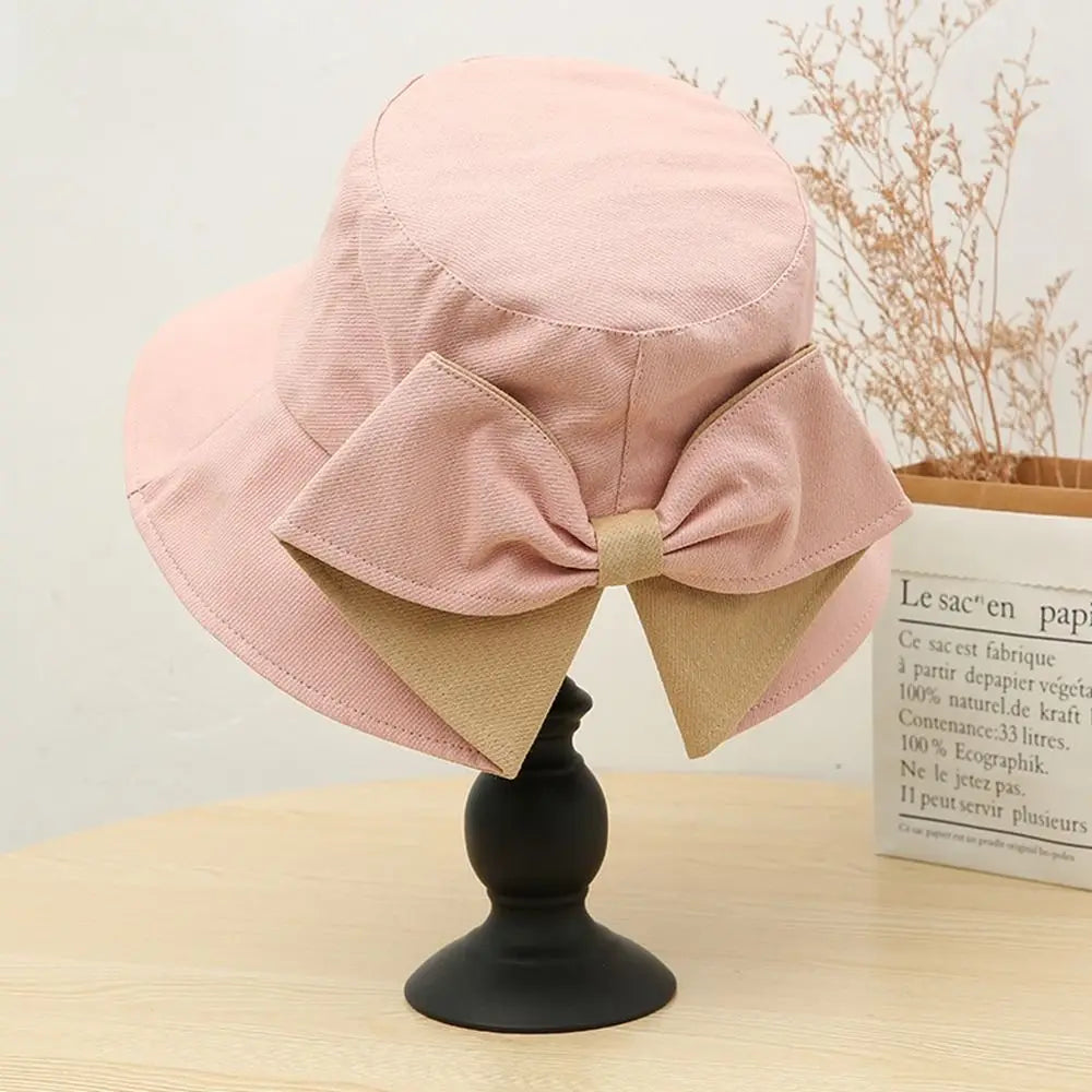 Women Cotton Fabric Cotton Bucket Hats New 10 Colors Unisex Sunbonnet Cap Women Summer Hat Outdoor Fisherman Hat