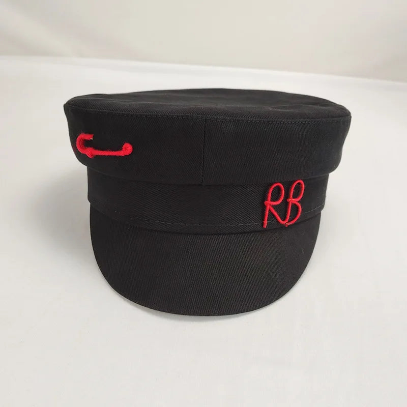 Brand Octagonal Hats for Women Ladies Letters Military Cap French Luxury Pink Newsboy Hat Monogram-embellished Baker Boy Gorras