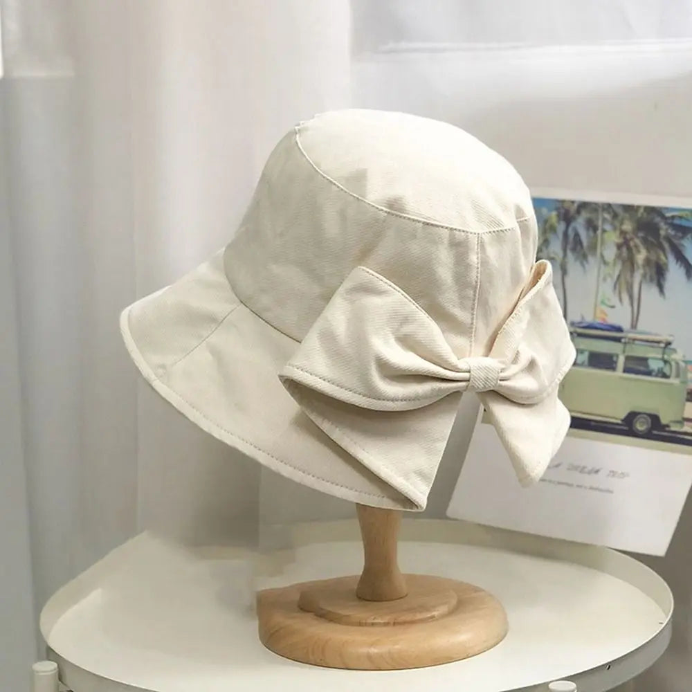 Women Cotton Fabric Cotton Bucket Hats New 10 Colors Unisex Sunbonnet Cap Women Summer Hat Outdoor Fisherman Hat