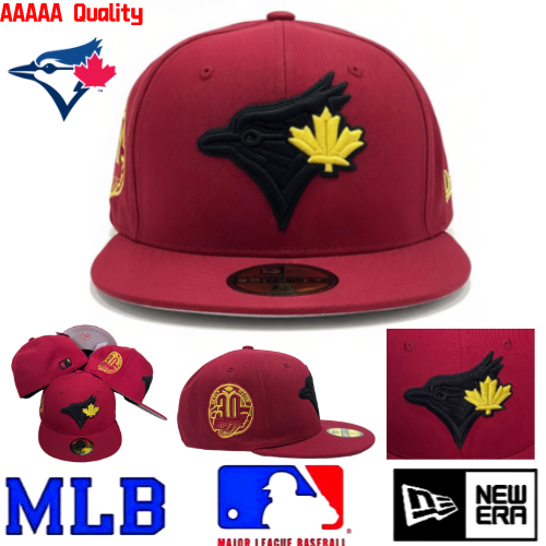 MLB Toronto Blue Jays 30th Anniversary Red/New Era American Flat-brim Baseball Cap - Fully Sealed
