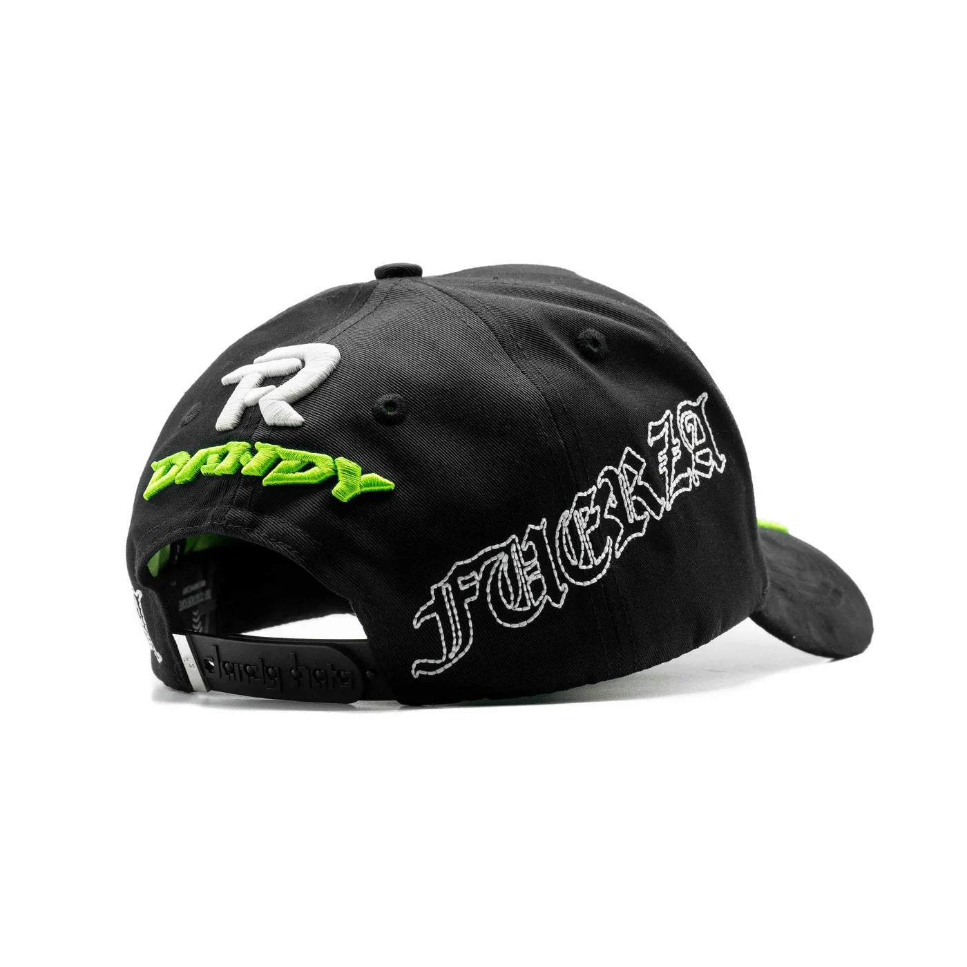 Major League Baseball of The United States - Dandy "X Regida Force PNTE" Hats - Black - Nightlighting Feature - Special Designed Hat with Worn-out Style - Hat Integrated with NFC Scanning Function - Special Edition Adjustable Brim Baseball Cap