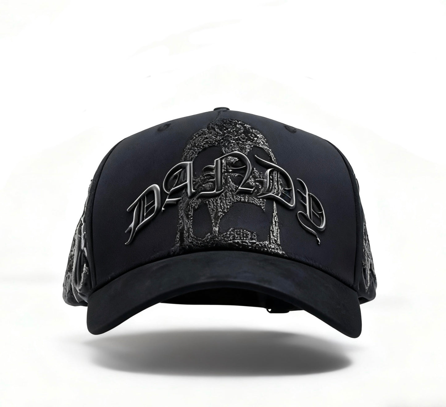 Black -Gorra Negro Dandy Hats  Plague - Special Designed Baseball Cap with Integrated Chip Scanning Cap - Special Edition Adjustable Brim Baseball Cap