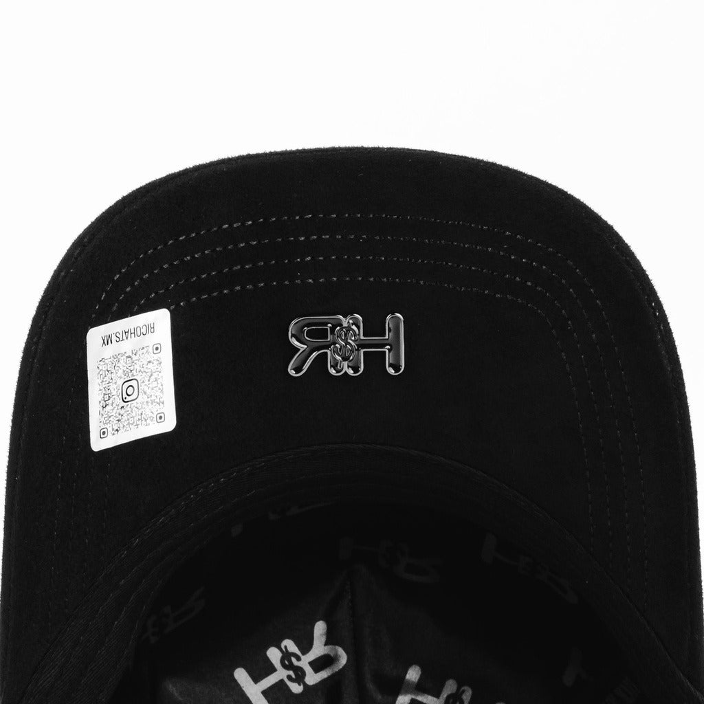 Gola Rico Hat - Black Mage Style - Curved Brim Design - Adjustable - Zippered Brim