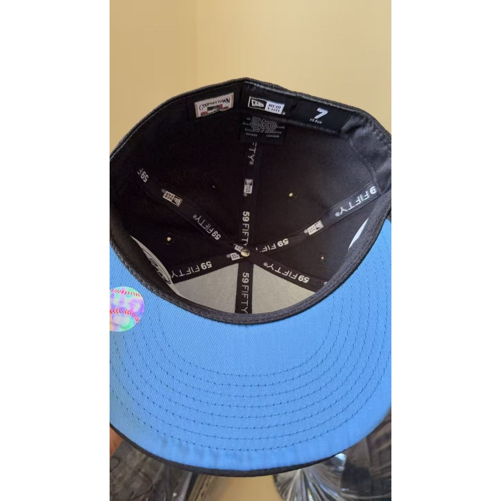 Major League Baseball Toronto Blue Jays 10th Anniversary Blue Ice Edition Fitted Hat Competition Commemorative Edition Non-adjustable Baseball Cap