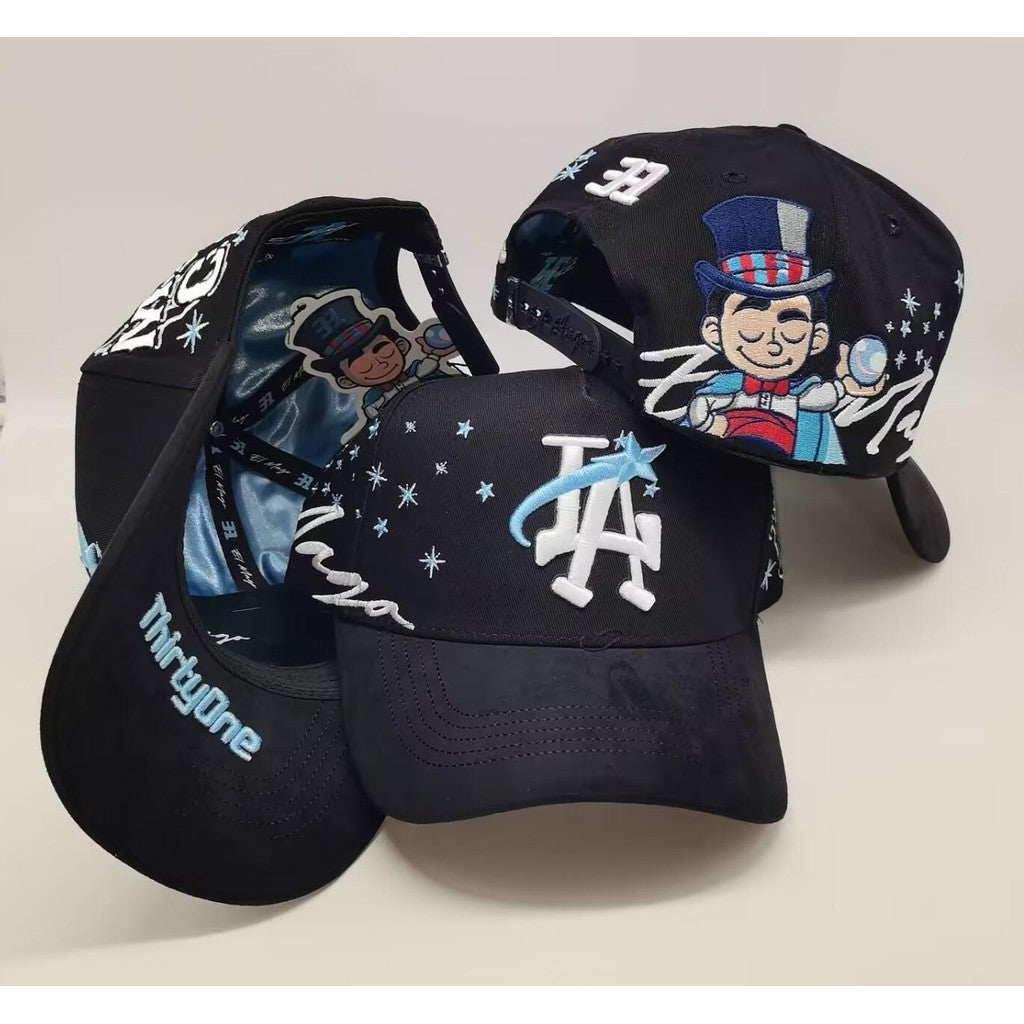 TRIPLE The Magician Hats 31 Thirtyone DANDY HATS Sad Boys Baseball Team Adjustable Snapback Caps Specially Designed NFC Chip That Can Scan Cap 