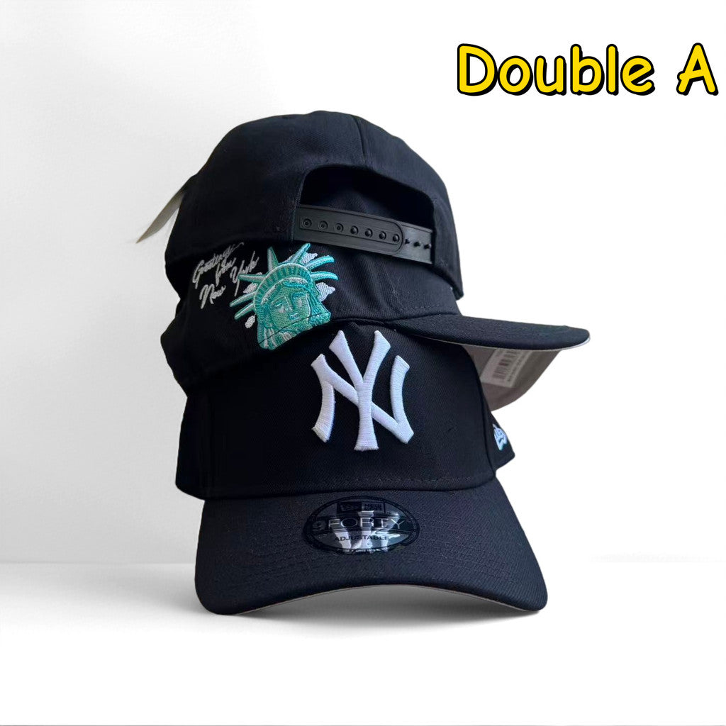 Major League Baseball New York Yankees Side Statue of Liberty Adjustable Snapback Caps Hip-hop Curved Eaves Wearing Duckbill Hat