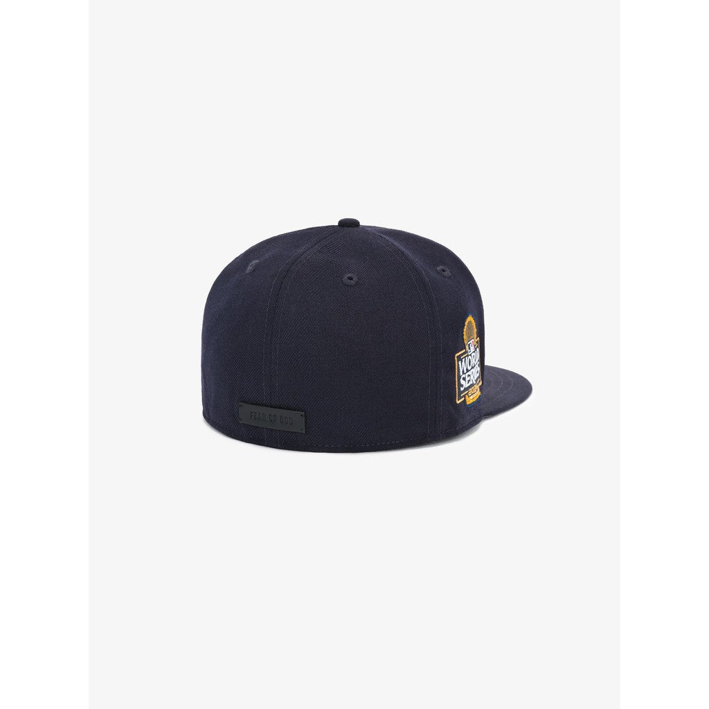 Major League Baseball New York Yankees Fear of God Essentials Black Fitted Hat Competition Commemorative Edition Non-adjustable Baseball Cap