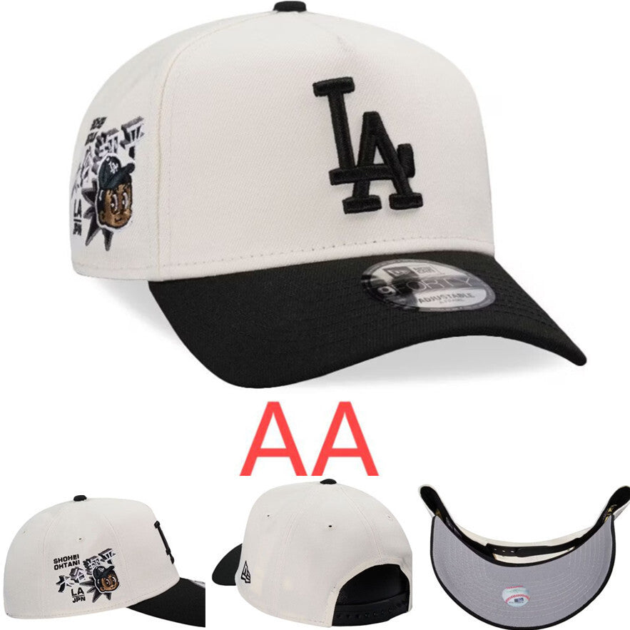 Major League Baseball Los Angeles Dodgers Olympic Baseball 1984 Chrome Two Tone Edition A-Fram Adjustable Snapback Cap
