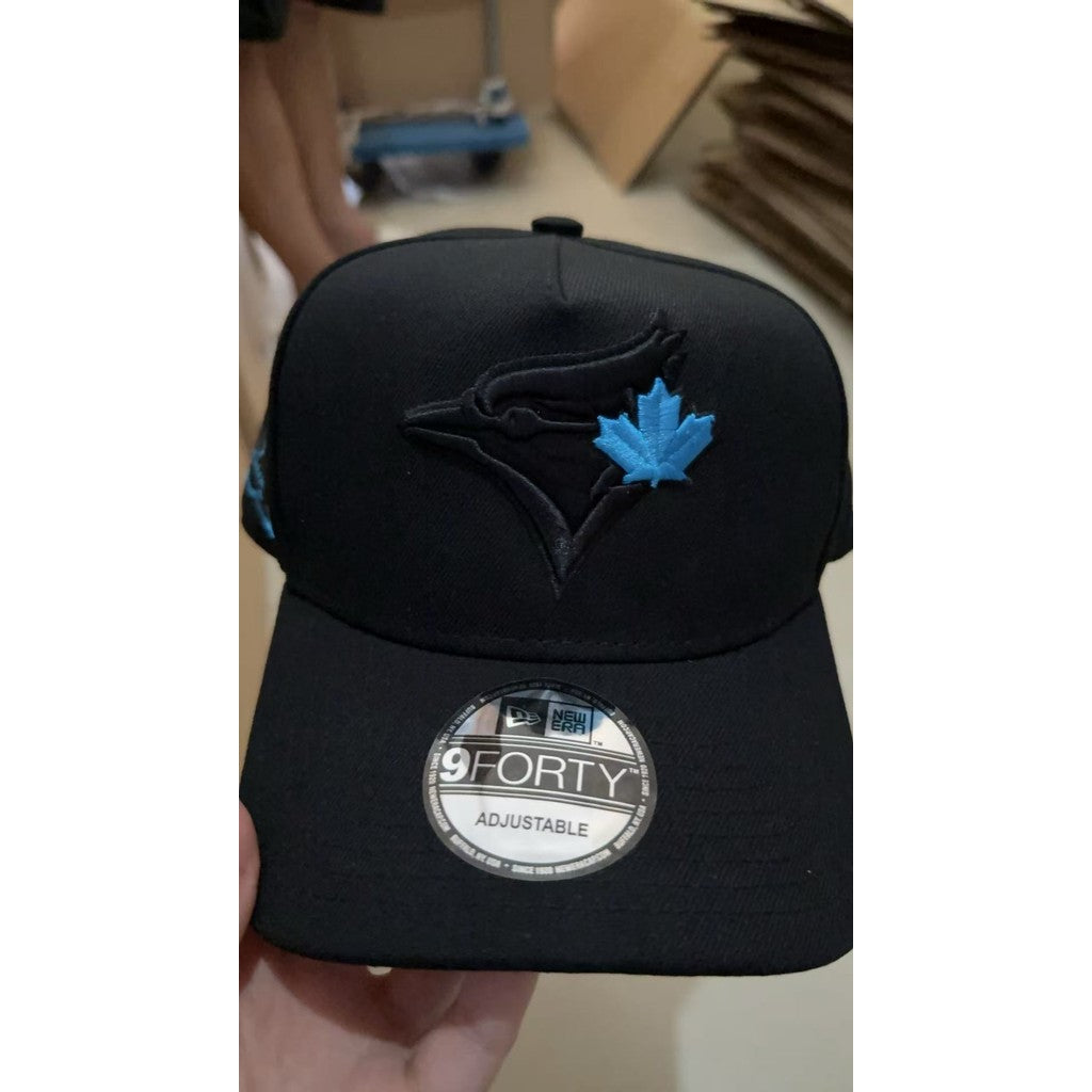 Major League Baseball Toronto Blue Jays 30th Anniversary Black Blue Adjustable Snapback Cap Hip-Hop Curved Brimmed Baseball Cap