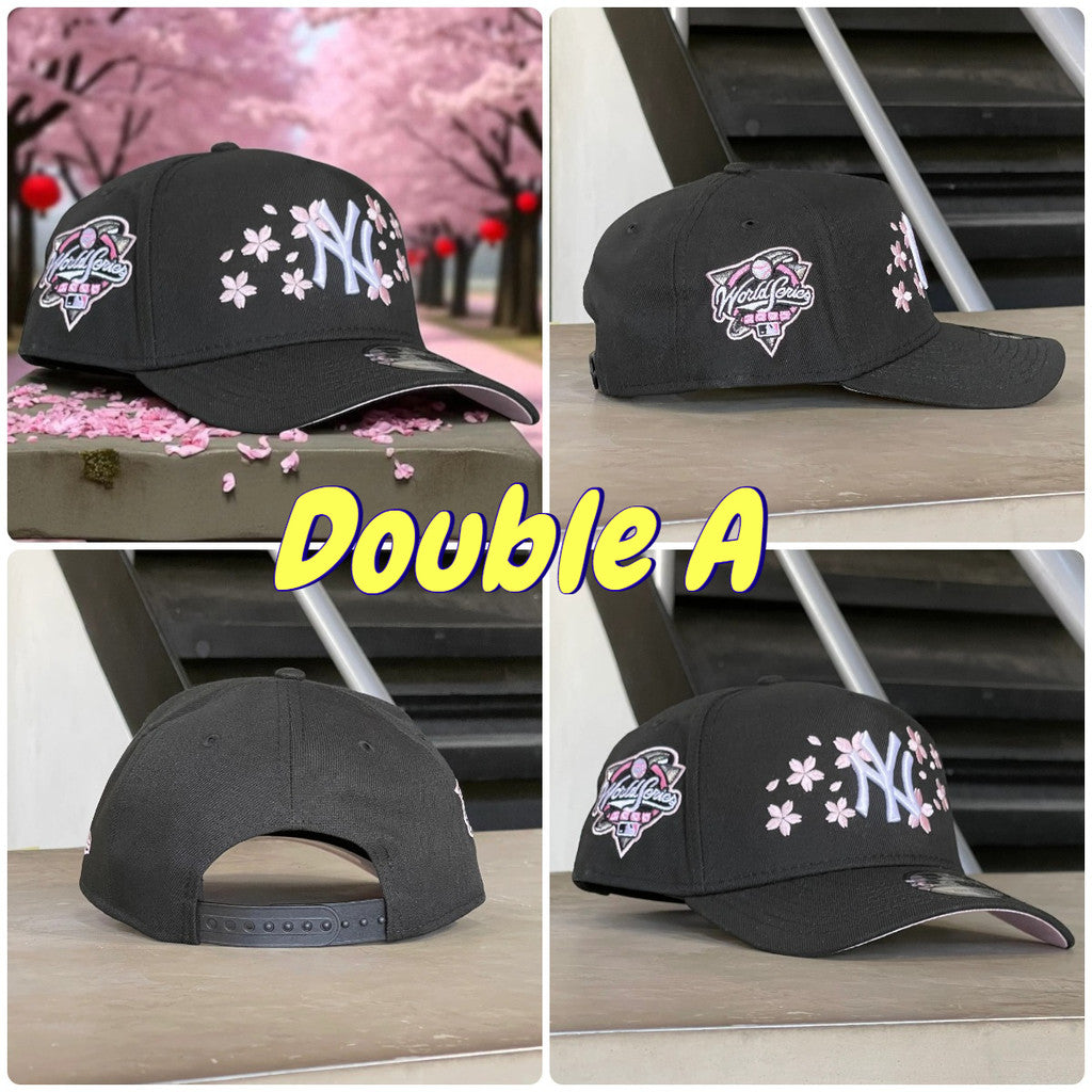 Major League Baseball New York Yankees 2000 World Series Murakami Flowers Edition A-Frame Adjustable Snapback Caps