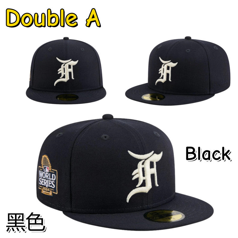 Major League Baseball New York Yankees Fear of God Essentials Black Fitted Hat Competition Commemorative Edition Non-adjustable Baseball Cap