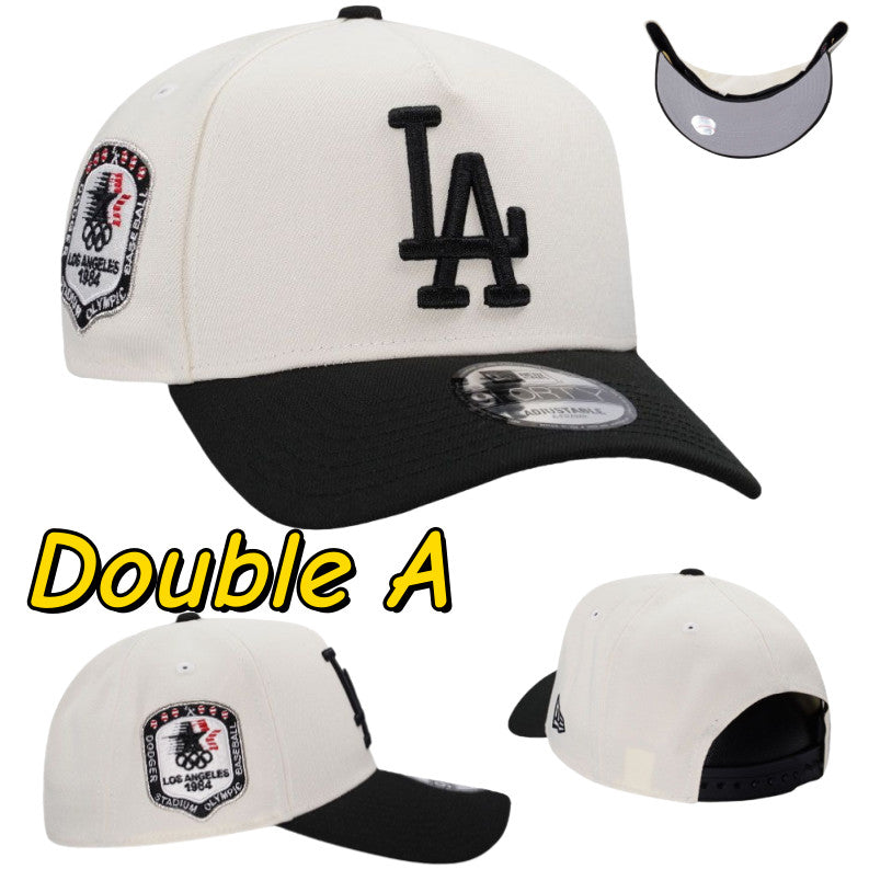 Major League Baseball Los Angeles Dodgers Olympic Baseball 1984 Chrome Two Tone Edition A-Fram Adjustable Snapback Cap