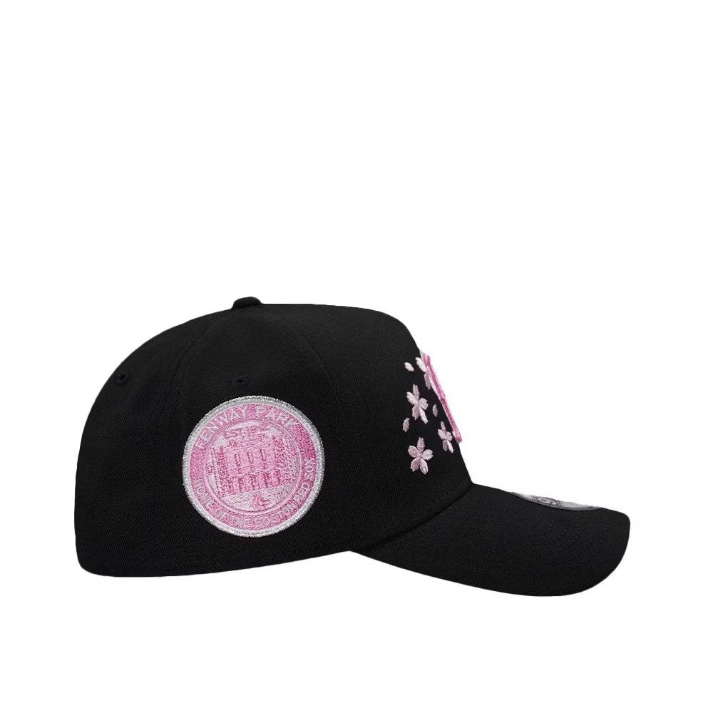 Major League Baseball Boston Red Sox Fenway Park Cherry Blossom Black Pink Edition A-Frame Adjustable Snapback Cap