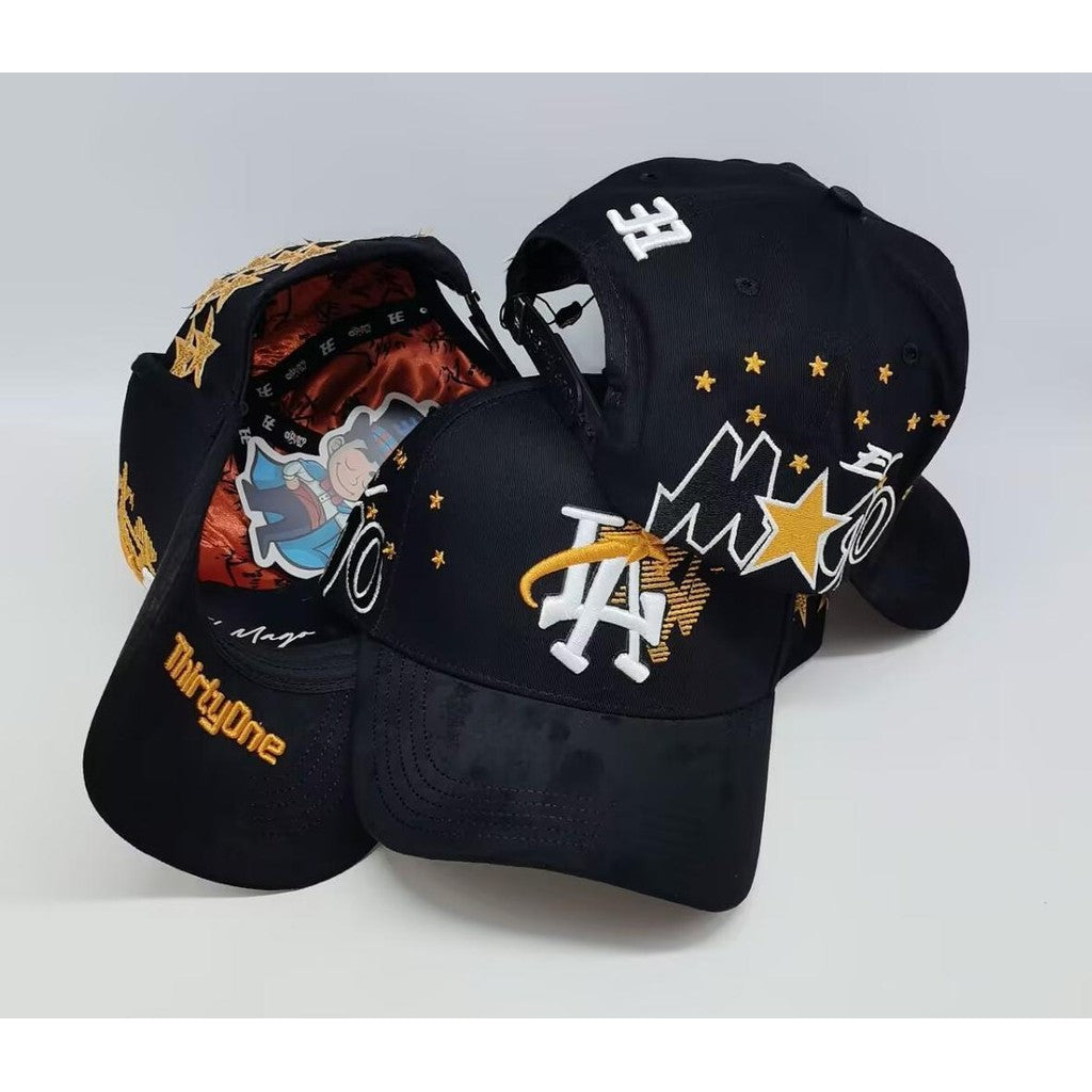 TRIPLE The Magician Hats 31 Thirtyone DANDY HATS Sad Boys Baseball Team Adjustable Snapback Caps Specially Designed NFC Chip That Can Scan Cap 