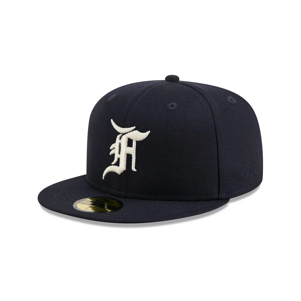 Major League Baseball New York Yankees Fear of God Essentials Black Fitted Hat Competition Commemorative Edition Non-adjustable Baseball Cap